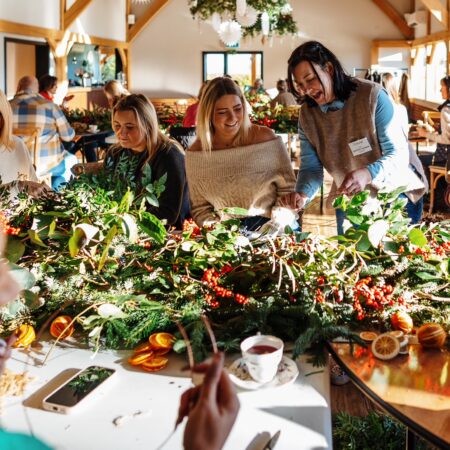 Sissons Barn Christmas Wreath Workshop